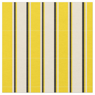 Muster aus Beige, Gelb und Schwarz Stoff