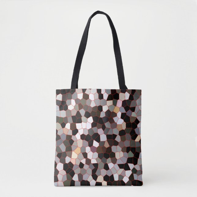 Muster aus festem Glas Tasche (Vorderseite)