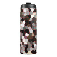 Muster aus festem Glas
