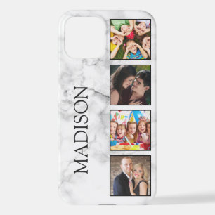 Muster aus weißem Marmor iPhone 12 Hülle