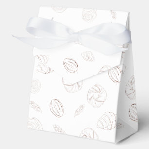 Muster Bäckerei Konditorei Bun in Oven Baby Dusche Geschenkschachtel