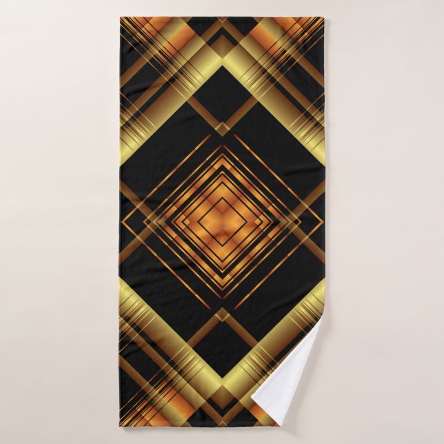 Muster Badehandtuch (Badehandtuch)