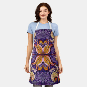 Muster Batik Ungu Schürze