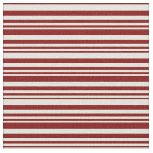 Muster Beige & Maroon Linien/Streifen Stoff