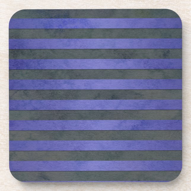 Muster Blau und Grau Getränkeuntersetzer (Vorderseite)