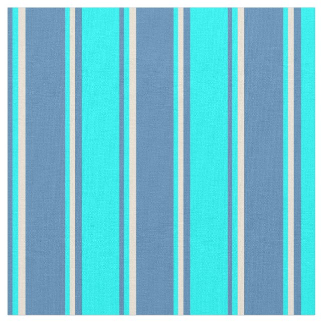 Muster Blau, Wasser und Bisken Stoff (Nahaufnahme)