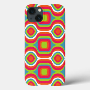 Muster Colorfull Stilvoll Geometrisch Vintag Niedl Case-Mate iPhone Hülle