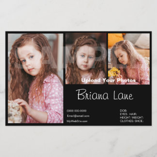 Muster Comp Kopfschuss Kinder Zed