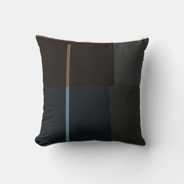 Muster dekorative Kunst Pillow Kissen (Vorderseite)
