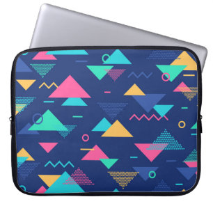 Muster der 1980er Jahre Laptopschutzhülle