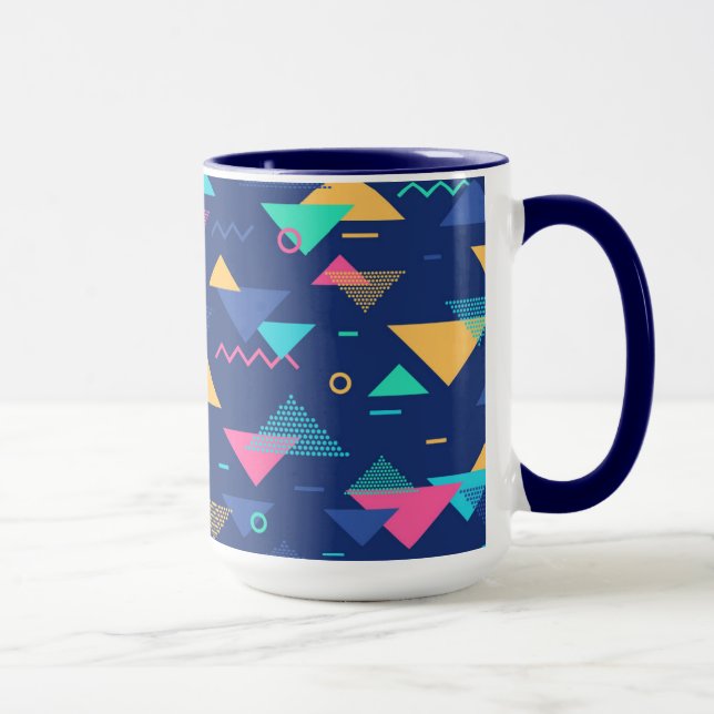 Muster der 1980er Jahre Tasse (Rechts)
