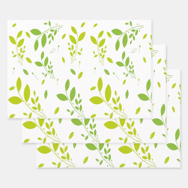 Muster der Blätter (Set)