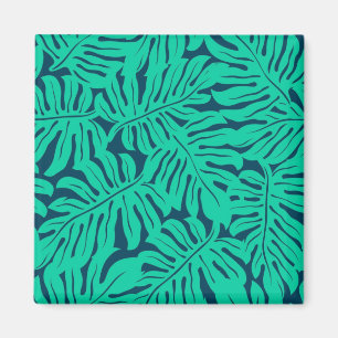 Muster der Blätter Magnet