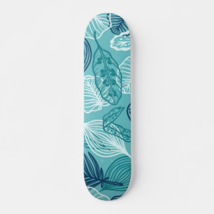 Muster der Blätter Skateboard