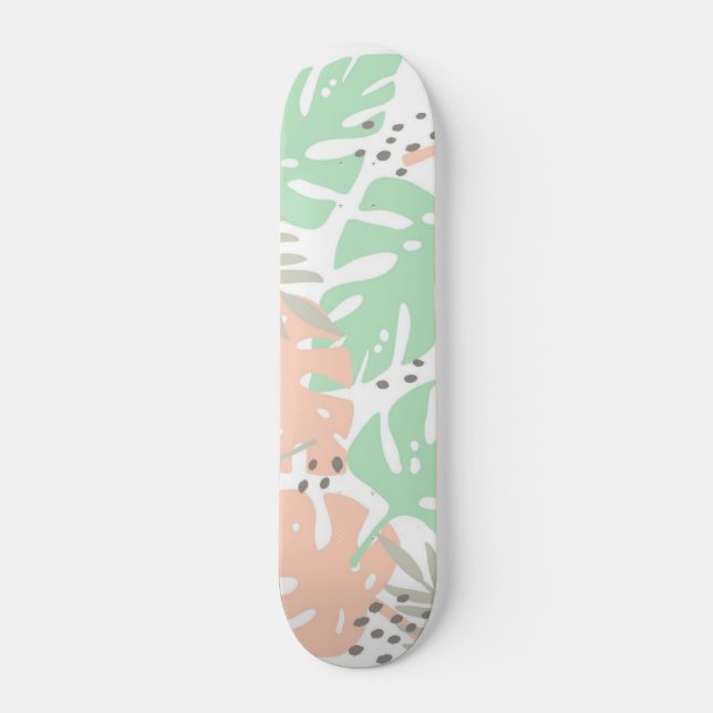 Muster der Blätter Skateboard (Vorne)