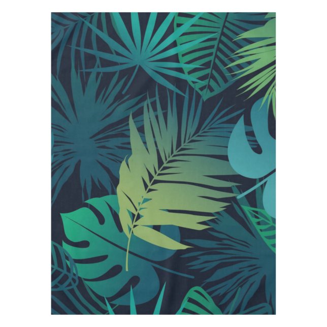 Muster der Blätter Tischdecke (Vorderseite)