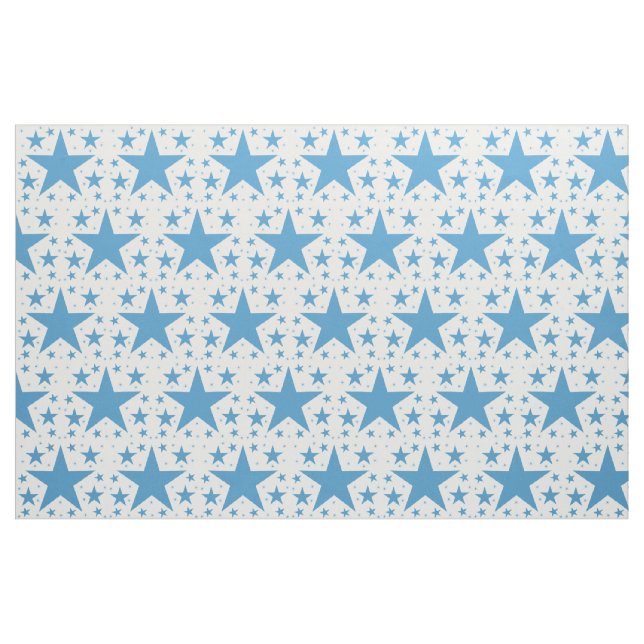 Muster der Blue Superstar Collection Stoff (Fat Quarter (45,7 x 55,9 cm))