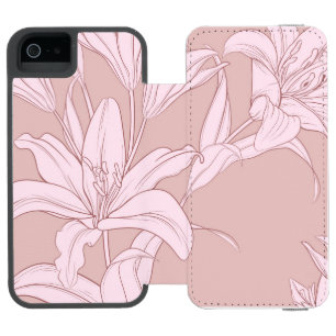 Muster der Blume 11 Incipio Watson™ iPhone 5 Geldbörsen Hülle