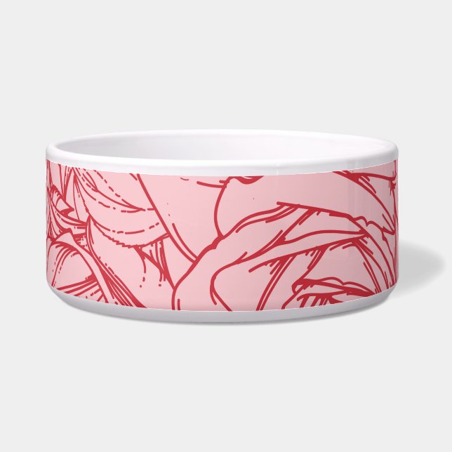 Muster der Blume 14 Napf (Vorderseite)