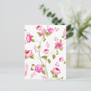 Muster der Blume 19 Postkarte