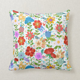 Muster der Blume Kissen