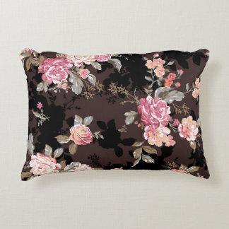 Muster der Blume, Muster der textilen Illustration Dekokissen