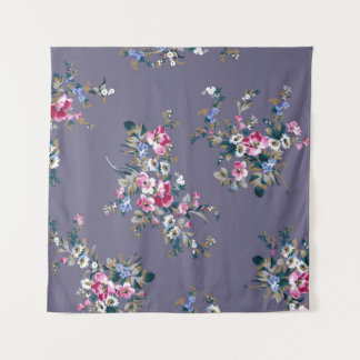 Muster der Blume, Muster der textilen Illustration Wandteppich