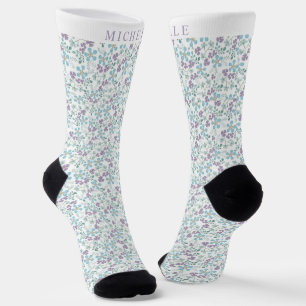Muster der Blumen-Blütenmuster Socken