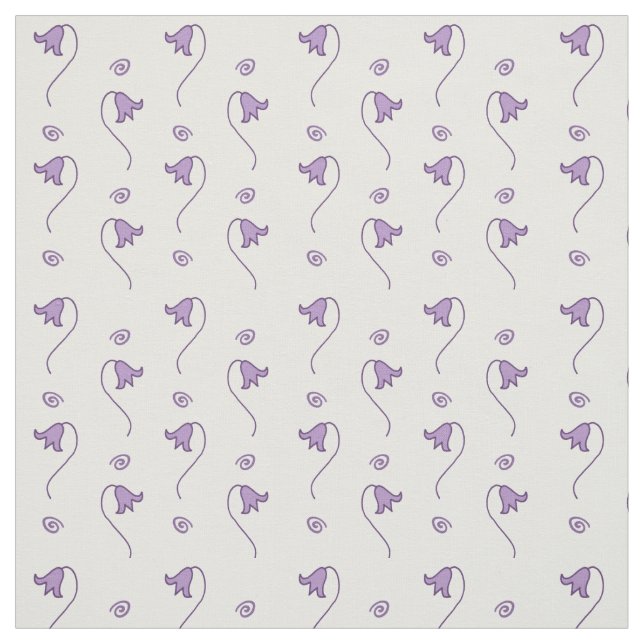 Muster der Blumenglocken Stoff (Muster)