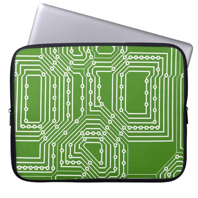 Muster der Computerplatine Laptopschutzhülle (Vorderseite)