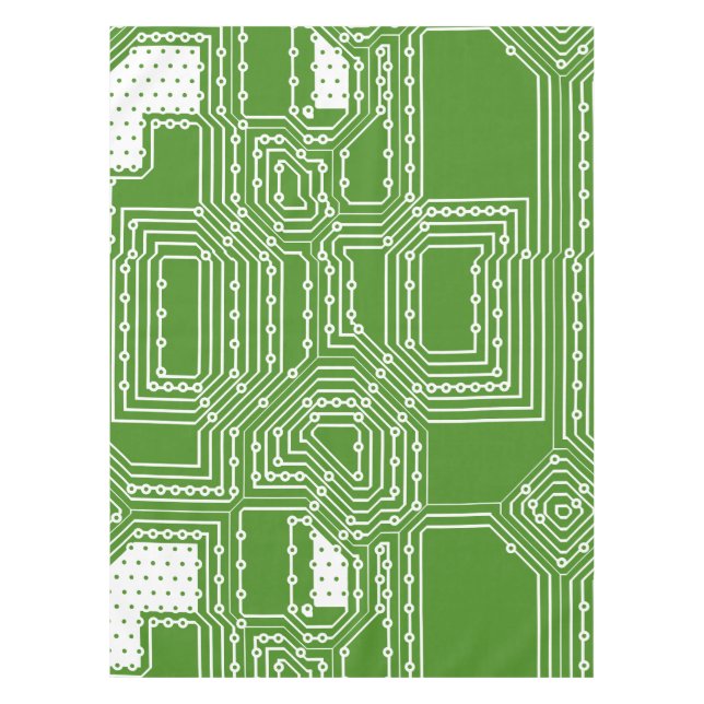 Muster der Computerplatine Tischdecke (Vorderseite)