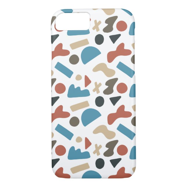 Muster der Farbblockform Case-Mate iPhone Hülle (Rückseite)