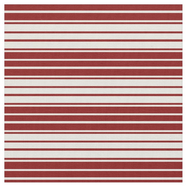 Muster der farbigen Linien Beige & Maroon Stoff (Nahaufnahme)