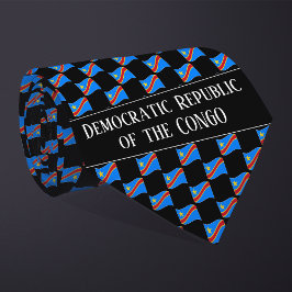 Muster der Flagge der Wavy in der Demokratischen R Krawatte