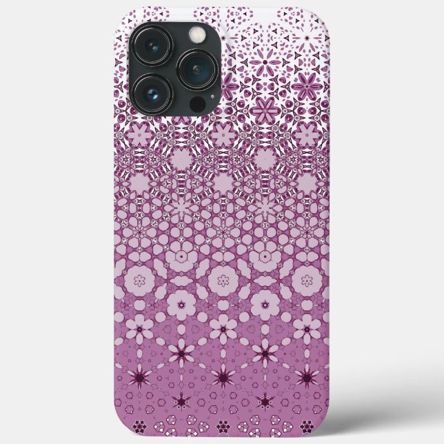 Muster der floralen Metamorphose Case-Mate iPhone Hülle (Rückseite)