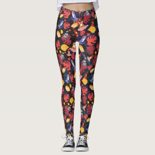 Muster der Frösche 2 Leggings