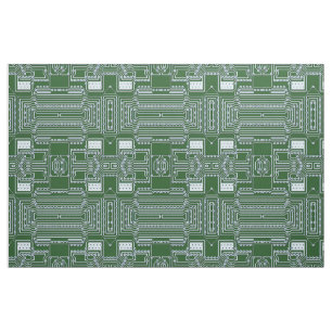 Muster der Funny Geeky Nerd-Schalttafel Stoff