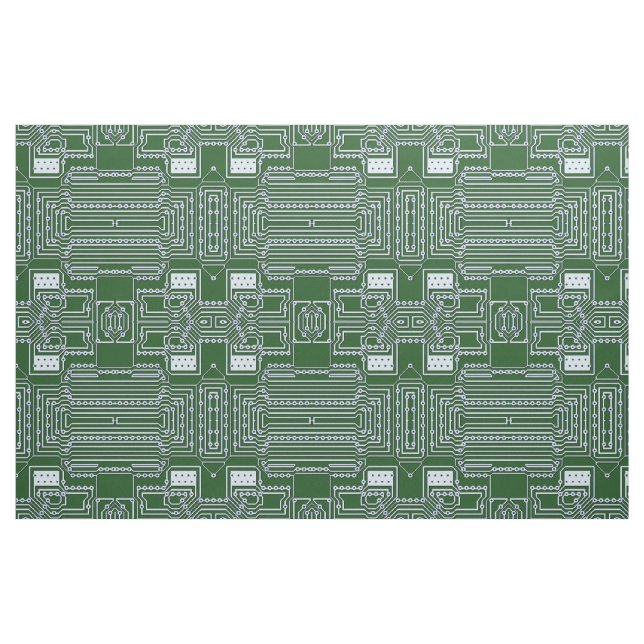 Muster der Funny Geeky Nerd-Schalttafel Stoff (Fat Quarter (45,7 x 55,9 cm))