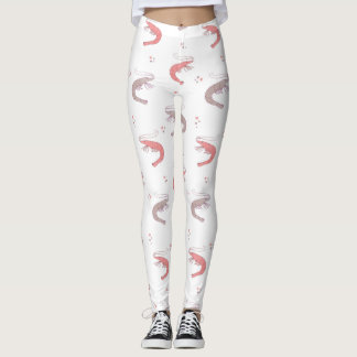 Muster der Garnelen Leggings