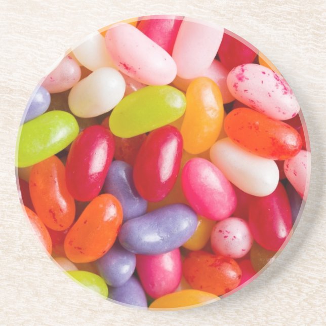 Muster der Geleebonbons Getränkeuntersetzer (Vorne)
