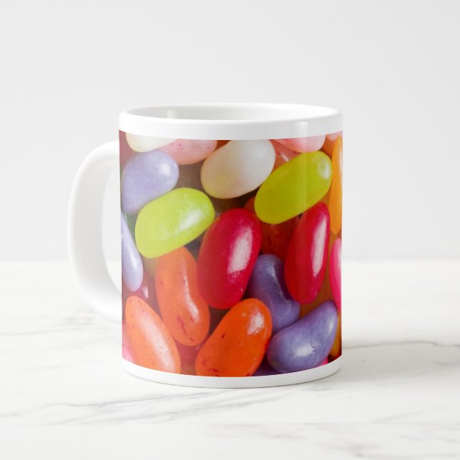 Muster der Geleebonbons Jumbo-Tasse (Vorderseite Links)