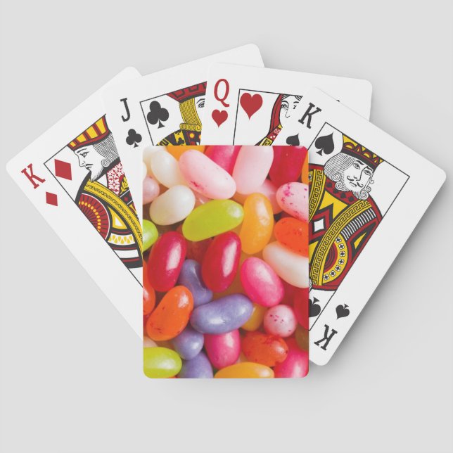 Muster der Geleebonbons Spielkarten (Rückseite)