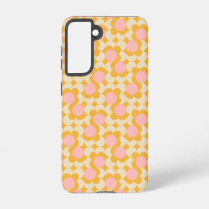 Muster der geometrischen Blume des Mittelkreises Samsung Galaxy Hülle