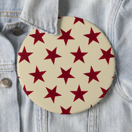 Muster der goldenen Sterne 10 Button