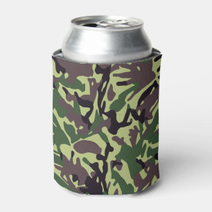 Muster der grünen Camouflage Dosenkühler