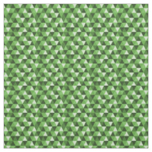 Muster der grünen geometrischen Dreiecke Stoff