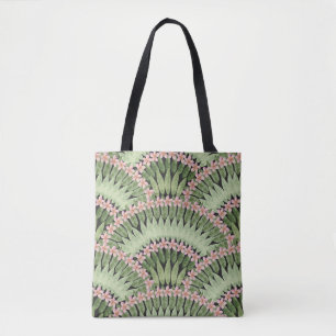 Muster der handbemalten tropischen Blume Tasche