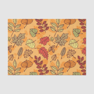 Muster der Herbstblätter Seidenpapier