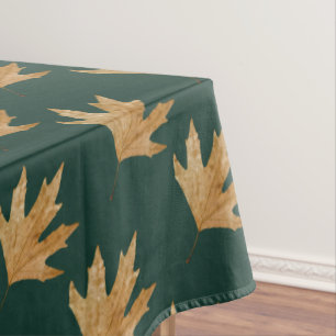 Muster der Herbstblätter Tischdecke
