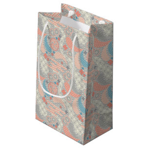 Muster der japanischen Art. Illustration Kleine Geschenktüte
